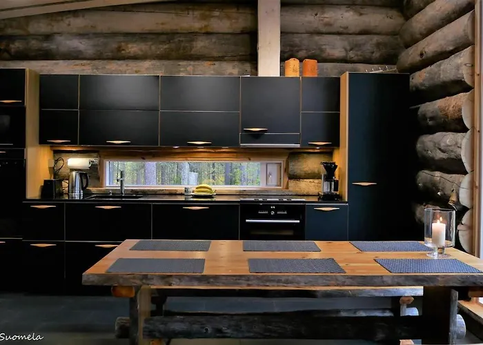 木屋 Konttaisenranta 鲁卡