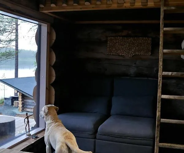 木屋 Konttaisenranta 鲁卡